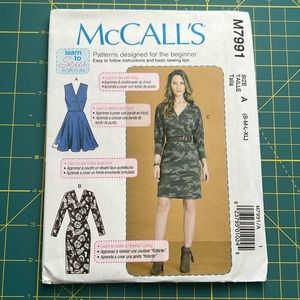 McCall Sewing Pattern - Dress M7991